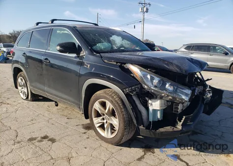 2017 Toyota Highlander Limited from USA, damaged, VIN 5TDDZRFH3HS433152